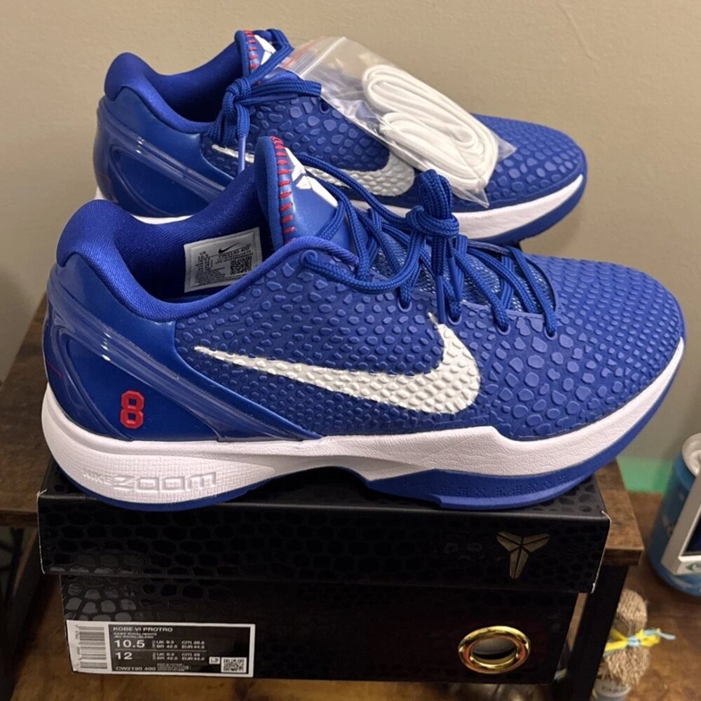 Kobe 6 Protro Game Royal/White 10.5M CW2190-400